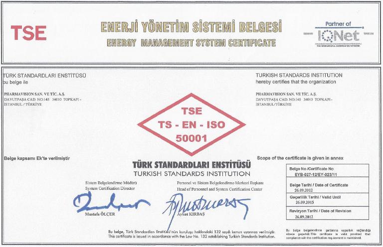 Energy Management System Audit and ISO 50001 Certification
